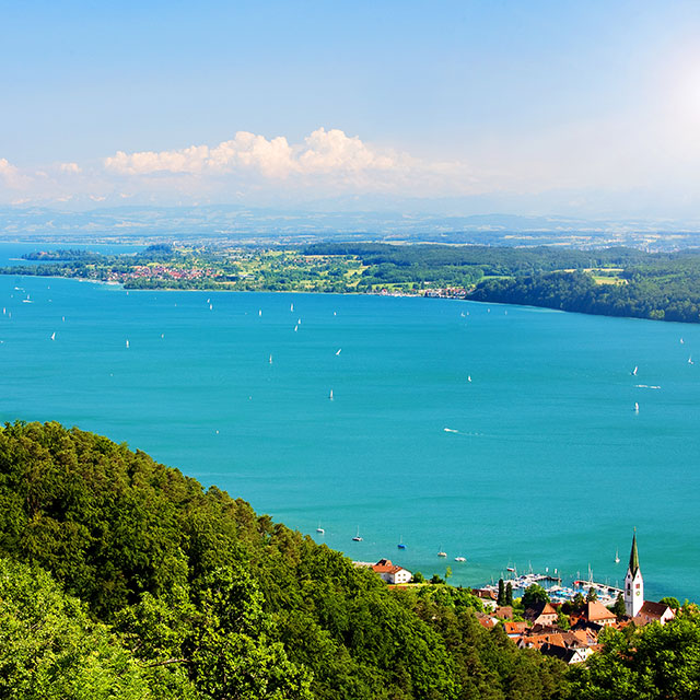 Blick auf den Bodensee